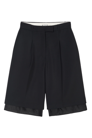 Organza Lined Shorts | Black