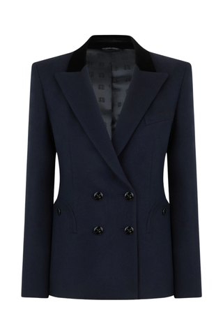 Charmer Blazer | Mystere Night Blue