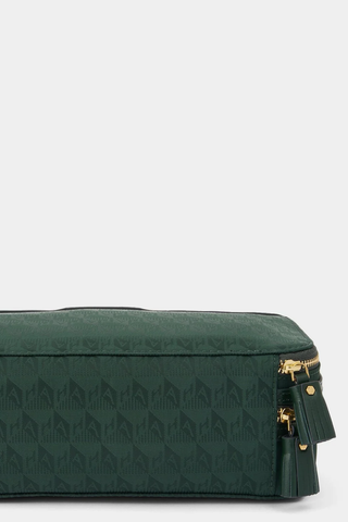 Logo Make-Up Pouch | Dark Holly