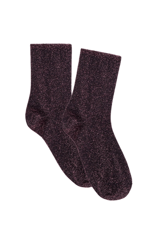 The Lurex Socks | Amethyst