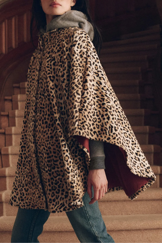 The Swingy Cape | Vintage Leopard