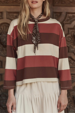 The Field Tee | Ashwood Stripe