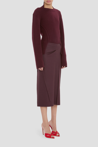 Ribbed Jumper | Acai
