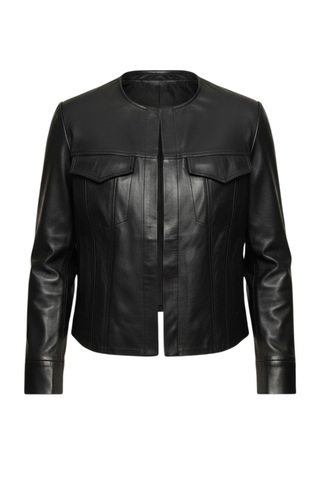 West Leather Jacket | Black