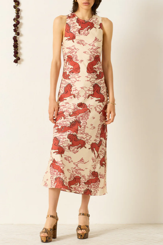 Adelaide Rouge Pegasus Dress | Off-White