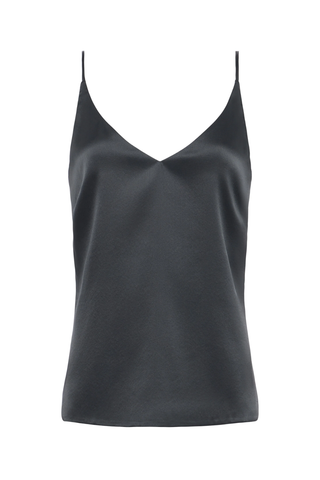 Gabriella Silk Camisole | Dark Shadow