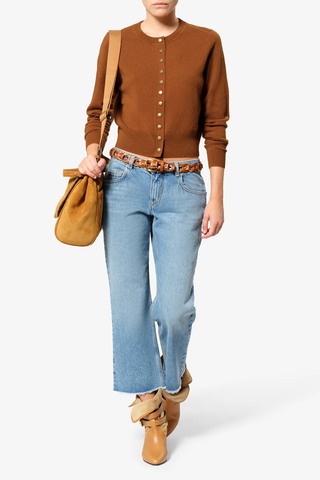 Idesia Cardigan | Caramel