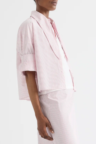 Tie One On Shirt | White / Red