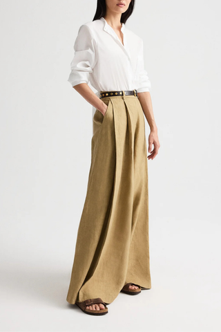 Tied Down Shirt | White