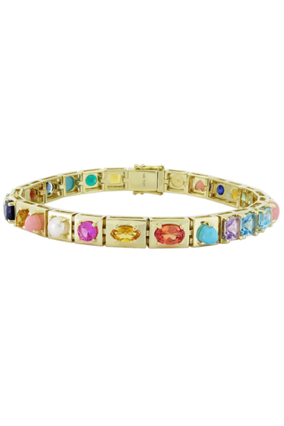 Leggo Multi Stones Bracelet | 6.5