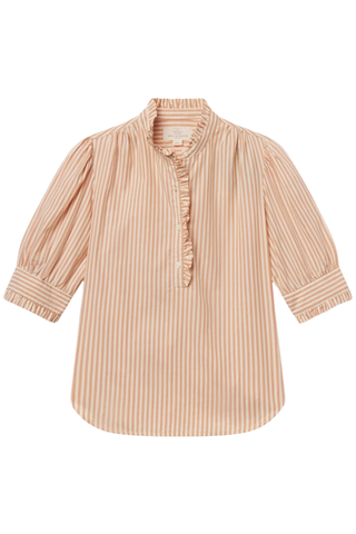 Noah Blouse | Maple Stripe