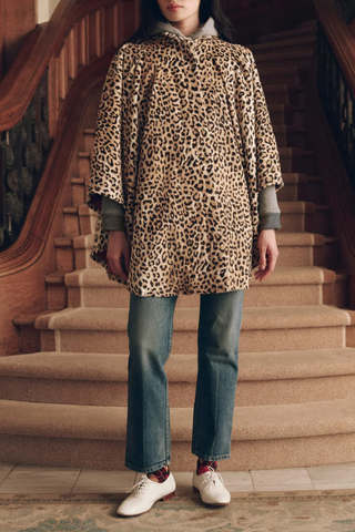 The Swingy Cape | Vintage Leopard