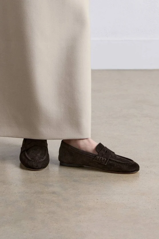 Balla Suede Loafer | Espresso