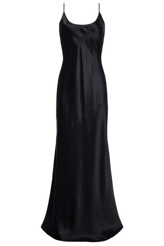 Charmaine Silk Gown | Black