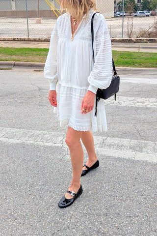 Diane Dress | Blanc