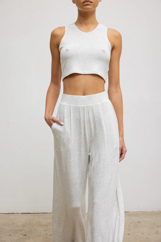 Lauren Pleated Pocket Pant | Cloud