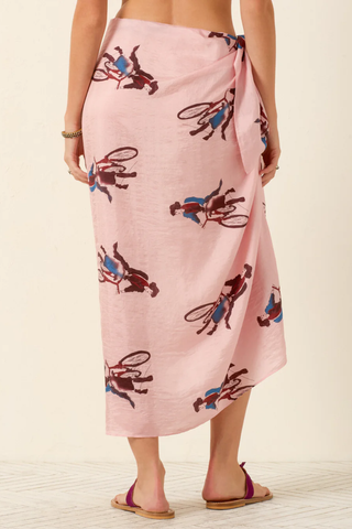 Soraya Parisian Pedal Sarong | Light Pink
