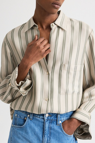 Next Morning Shirt | Ivory/Green