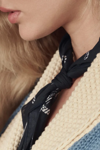 The Stetson Western Bandana | Navy