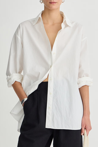 Isolde Button Down Top | Cream