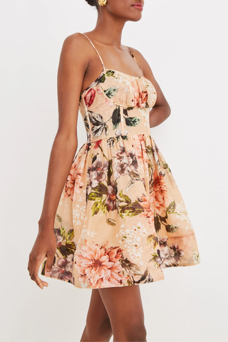 Alba Mini Dress | Margaux Bloom Ginger