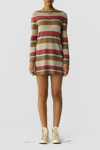 Bayside Mini Dress | Cream Combo