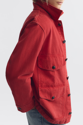 Leroy Jacket | Scarlet