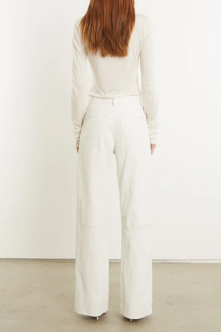 Baggy Lowrise Trousers | White