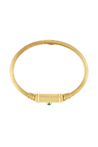 Emerald Baby Locket Bracelet | Medium