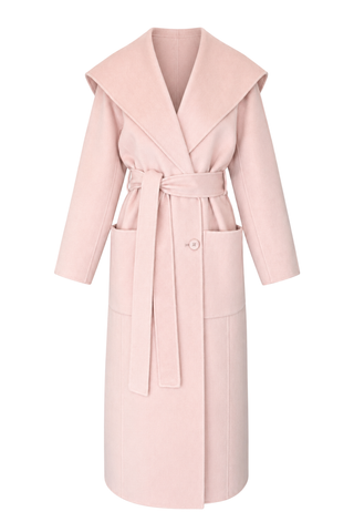 Rory Wool Coat | Powder