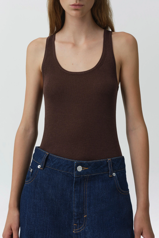 Kioni Tank | Chocolate