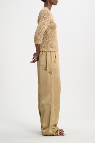 Slouchy Coolness Pants | Warm Beige