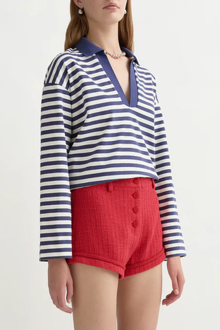 Haisley Jumper | Navy Stripe