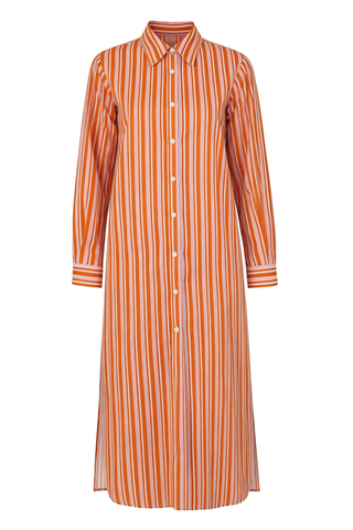 Elissa Dress | Pink/Brown