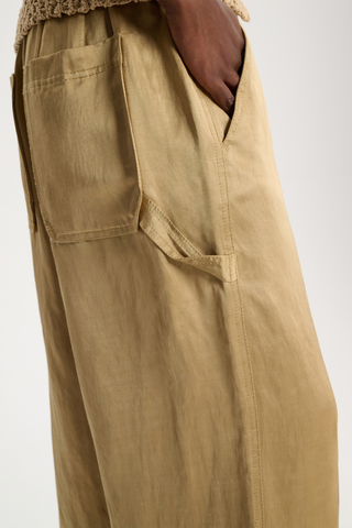 Slouchy Coolness Pants | Warm Beige