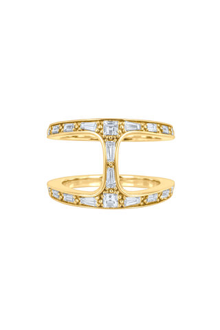 Dame Phantom Ring | Baguette Diamonds