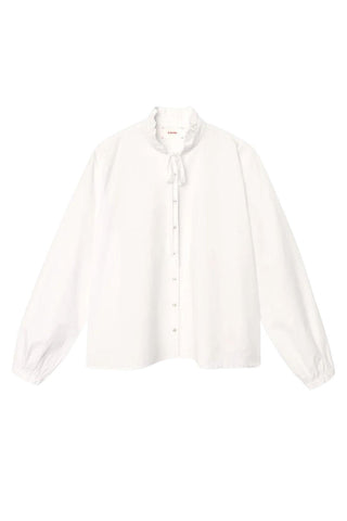 Tatiana Shirt | Pearl White