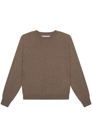 Raglan Cashmere Sweater | Walnut