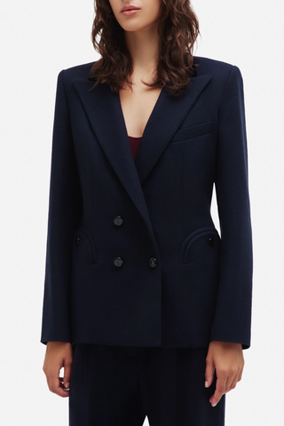 Charmer Blazer | Mystere Night Blue