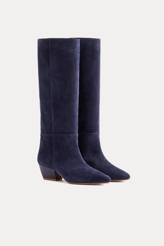 Tall Boots | Suede Notte