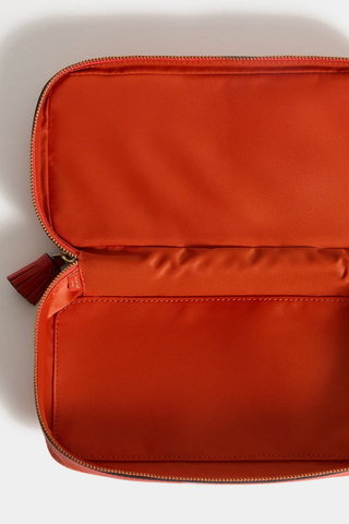 Logo Make-Up Pouch | Burnt Sienna