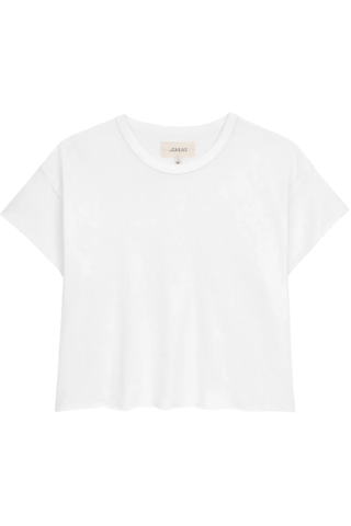 The Crop Tee | True White