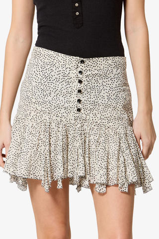 Daneen Skirt | Ecru/Black