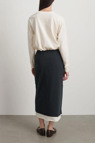 Slip Skirt | Faded Black/Oyster Overdye