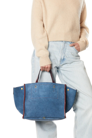 Léon M Tote | Split Suede Jean's