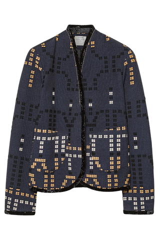 Samarcanda Jacquard Jacket | Notte