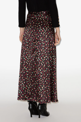 Sakura Skirt | Black/Red