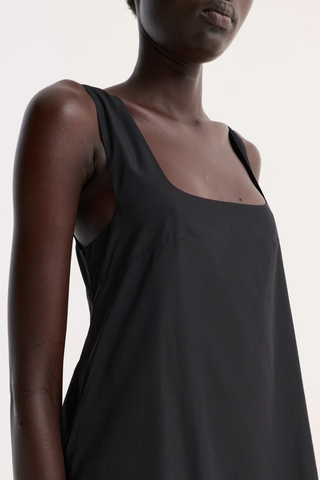Technical Volume Dress | Black