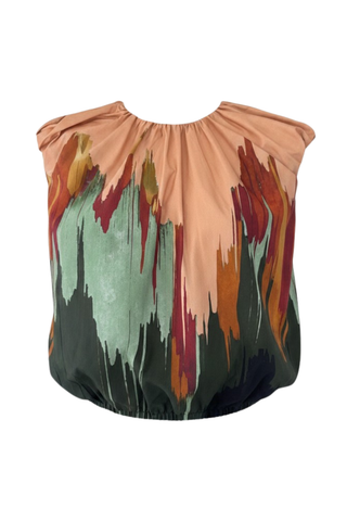 Gracie SL Cotton Top | Agate