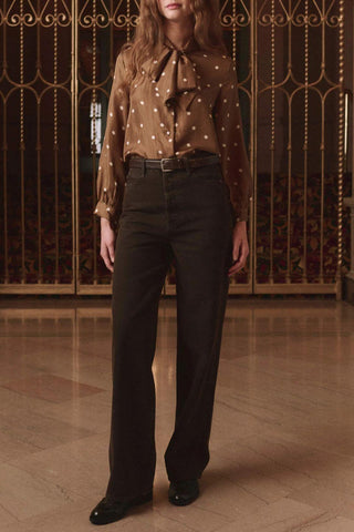 The Zenith Top | Copper Bubble Dot